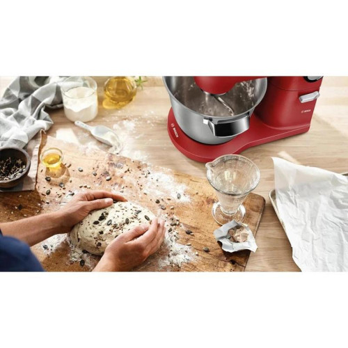 Кухонная машина Bosch MUM9A66R00 планетар.вращ. 1600Вт красный