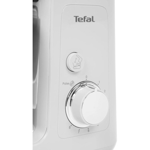 Кухонная машина Tefal Bake Partner QB520B38 планетар.вращ. 1100Вт серый/серебристый