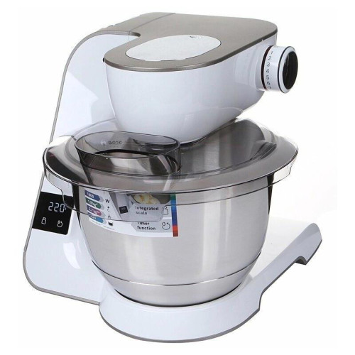 Кухонная машина Bosch Mum5 MUM5X планетар.вращ. 1000Вт белый/бежевый