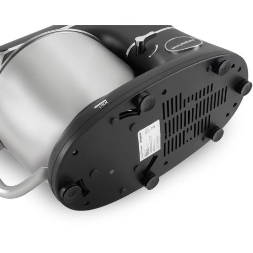 Кухонная машина Hyundai HYM-S8591 планетар.вращ. 1500Вт черный/серебристый