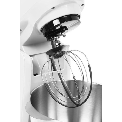 Кухонная машина Tefal Bake Partner QB520B38 планетар.вращ. 1100Вт серый/серебристый