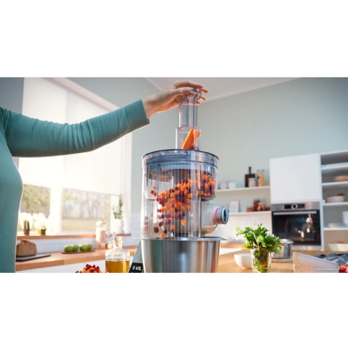 Кухонный комбайн Bosch/ Кухонный комбайн Bosch, мощность 1000 Вт, плавный пуск, 7 скоростей, импульсный режим,  объем чаши 3.9 л, планетарное вращение, встроенные весы, встроенный таймер, крюк для теста, венчик для взбивания, венчик для замешивания, насад