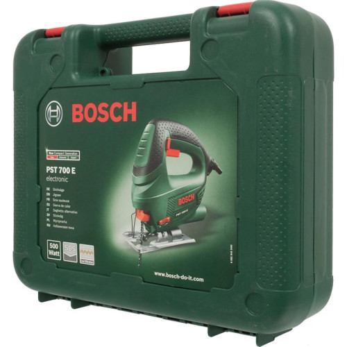 Лобзик Bosch PST 700 E 500Вт 3100ходов/мин от электросети (кейс в комплекте) Лобзик Bosch PST 700 E 500Вт 3100ходов/мин от электросети (кейс в комплекте)