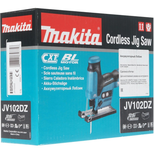 Лобзик Makita JV102DZ 3000ходов/мин от аккумулятора