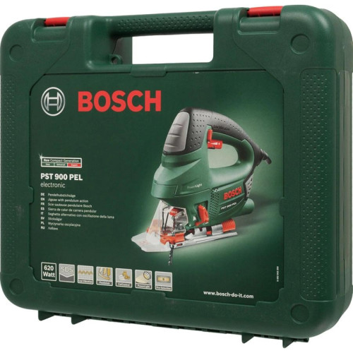 Лобзик Bosch PST 900 PEL 620Вт 3100ходов/мин от электросети (кейс в комплекте) Лобзик Bosch PST 900 PEL 620Вт 3100ходов/мин от электросети (кейс в комплекте)