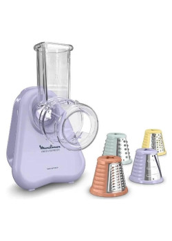 Универсальная резка Moulinex DK8546E0 150Вт (нарезка до 5мм) лиловый/белый