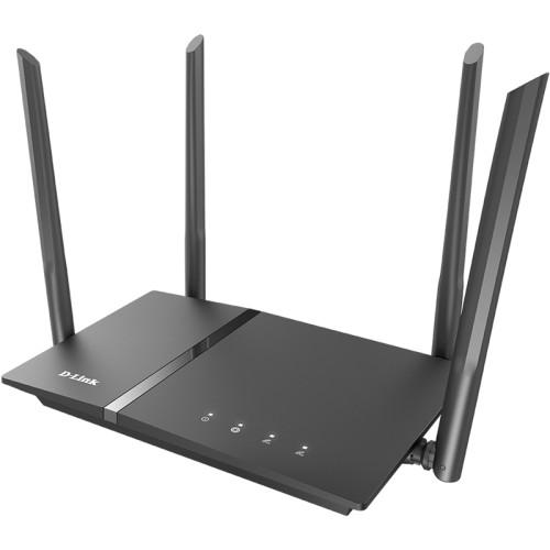 Маршрутизатор/ AC1200 Wi-Fi Router, 1000Base-T WAN, 4x1000Base-T LAN, 4x5dBi external antennas, USB port, 3G/LTE support