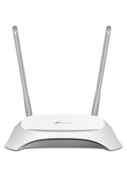 Роутер беспроводной TP-Link TL-WR842N N300 10/100BASE-TX/4G ready белый