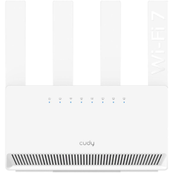 Маршрутизатор/ BE3600 Gigabit Dual Band Wi-Fi 7 Mesh Router, Chipset Broadcom, 802.11be/ax/ac/a/b/g/n, 2882Mbps at 5GHz + 688Mbps at 2.4GHz, 4 x 10/100/1000Mbps Ports, 4 x 5dBi fixed antennas, WiFi router/AP/ Repeater/WISP Mode, PPTP/L2TP/OpenVPN/WireGuar