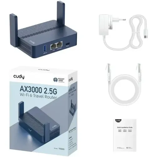 Маршрутизатор/ AX3000 2.5G Wi-Fi 6 Router with USB