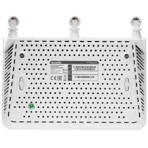 Маршрутизатор/ Tenda WiFi Router F3 (2.4GHz, Wlan 300Mbps, 802.11bgn+4xLAN RG45 10/100+1xWAN) 3x5dBi ext Antenna
