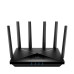 Маршрутизатор/ BE6500 2.5G Dual Band Wi-Fi 7 Mesh Router, Chipset Broadcom, 802.11be/ax/ac/a/b/g/n, 5764Mbps at 5GHz + 688Mbps at 2.4GHz, 1 x 2.5Gbps WAN Port, 4 x 10/100/1000Mbps Ports, 6 x 5dBi fixed antennas, WiFi router/AP/ Repeater/WISP Mode, PPTP/L2