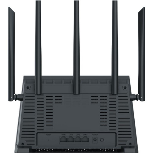 Маршрутизатор/ Netis AX3000 Wireless Dual Band Gigabit Router, 5*5dBi external fixed antennas, FXS,   IPTV function and full dual access support