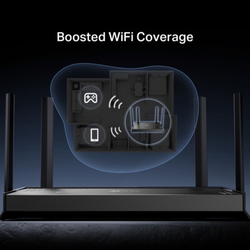 Роутер беспроводной TP-Link Archer BE220 BE3600 10/100/1000BASE-TX черный Роутер беспроводной TP-Link Archer BE220 BE3600 10/100/1000BASE-TX черный
