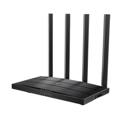 Роутер беспроводной TP-Link Archer C6U AC1200 10/100/1000BASE-TX/4G ready черный