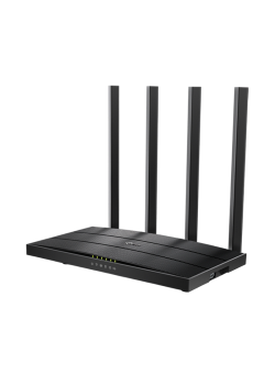 Роутер беспроводной TP-Link Archer C6U AC1200 10/100/1000BASE-TX/4G ready черный