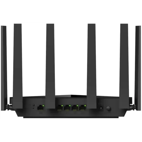 Маршрутизатор/ BE6500 2.5G Dual Band Wi-Fi 7 Mesh Router, Chipset Broadcom, 802.11be/ax/ac/a/b/g/n, 5764Mbps at 5GHz + 688Mbps at 2.4GHz, 1 x 2.5Gbps WAN Port, 4 x 10/100/1000Mbps Ports, 6 x 5dBi fixed antennas, WiFi router/AP/ Repeater/WISP Mode, PPTP/L2