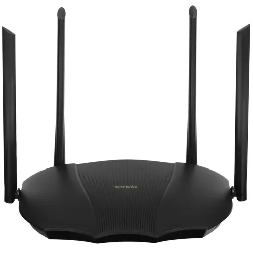 Маршрутизатор/ Tenda TX12 Двухдиапазонный гигабитный Wi-Fi 6 роутер AX3000, до 574 Мбит/с на 2,4 ГГц + до 2402 Мбит/с на 5 ГГц, LAN 2x1Гбит/с, WAN 1x1Гбит/с, 4 антенны