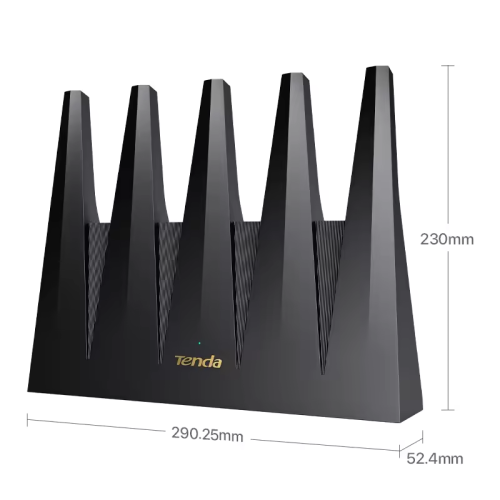 Двухдиапазонный маршрутизатор/ Tenda BE12 Pro Двухдиапазонный маршрутизатор Wi-Fi 7 BE7200, 2,4/5 ГГц, до 7141 Мбит/с, 2х2,5Гбит/с, 3х1Гбит/с