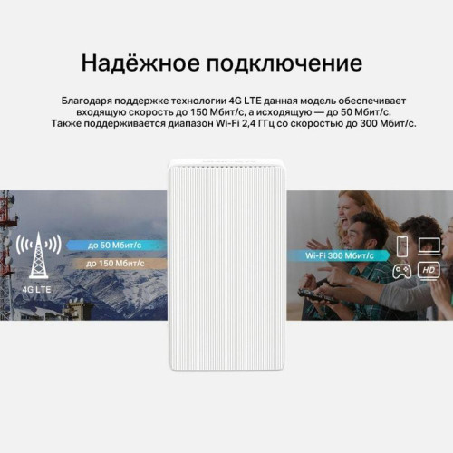 Маршрутизатор/ AC1200 Wireless Dual Band 4G LTE Router