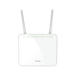 маршрутизатор/ DVG-5402G/R1A AC1200 Wi-Fi Router, 1000Base-T WAN, 4x1000Base-T LAN, 2x5dBi external antennas, 2xFXS+USB ports, 3G/LTE support
