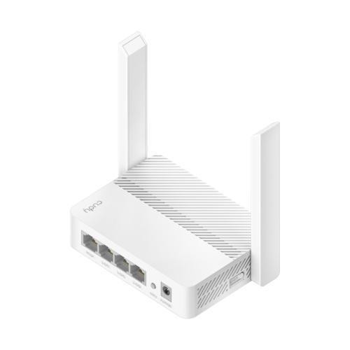 Маршрутизатор/ N300 Wi-Fi Router, Chipset MediaTek, 802.11b/g/n,300Mbps at 2.4GHz, 4x 10/100Mbps Ports, 2x 5dBi fixed antennas, WiFi router/AP/ Repeater/WISP Mode, Guest network, WPS, DDNS, VPN Client, IPv6