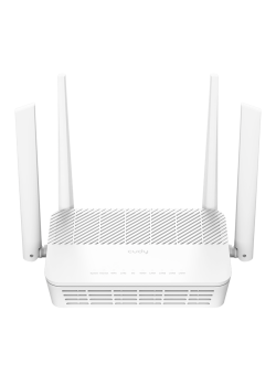 Маршрутизатор/ AX3000 2.5G Dual Band Wi-Fi 6 Mesh Router, Chipset MT7981BA+MT7976CN+MT7531AE+RTL8221B, 802.11ax/ac/a/b/g/n, 2402Mbps at 5GHz + 574Mbps at 2.4GHz, 1 x 2.5G Port , 4 x 10/100/1000Mbps Ports, 4 x 5dBi fixed antennas, WiFi router/AP/ Repeater/
