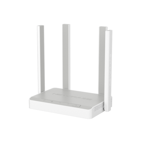 Маршрутизатор/ Netcraze Speedster Гигабитный интернет-центр с Mesh Wi-Fi 5 AC1200, 4-портовым Smart-коммутатором и переключателем режима роутер/ретранслятор
