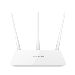 Маршрутизатор/ Tenda WiFi Router F3 (2.4GHz, Wlan 300Mbps, 802.11bgn+4xLAN RG45 10/100+1xWAN) 3x5dBi ext Antenna