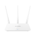 Маршрутизатор/ Tenda WiFi Router F3 (2.4GHz, Wlan 300Mbps, 802.11bgn+4xLAN RG45 10/100+1xWAN) 3x5dBi ext Antenna Маршрутизатор/ Tenda WiFi Router F3 (2.4GHz, Wlan 300Mbps, 802.11bgn+4xLAN RG45 10/100+1xWAN) 3x5dBi ext Antenna