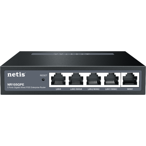 Маршрутизатор/ Netis SMB мульти WAN маршрутизатор PoE с функцией контроллера точек доступа