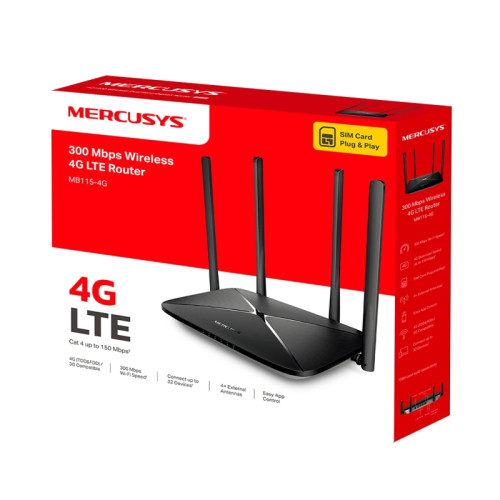 Маршрутизатор/ 300Mbps Wireless N 4G LTE Router