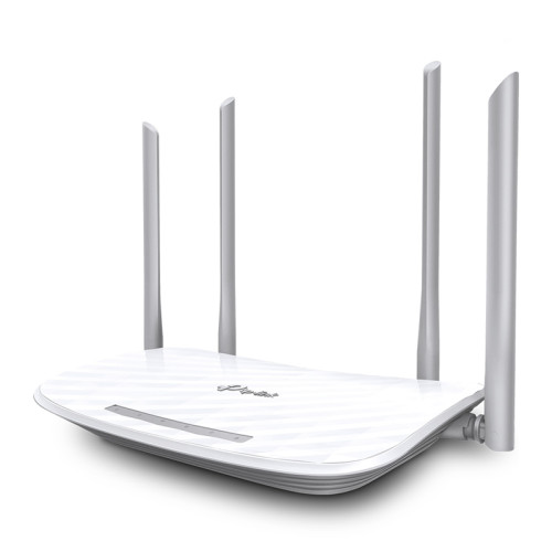 Маршрутизатор/ AC1200 Wireless Dual Band Router, 867 at 5 GHz +300 Mbps at 2.4 GHz, 802.11ac/a/b/g/n, 1 port WAN 10/100 Mbps + 4 ports LAN 10/100 Mbps, 4 fixed antennas