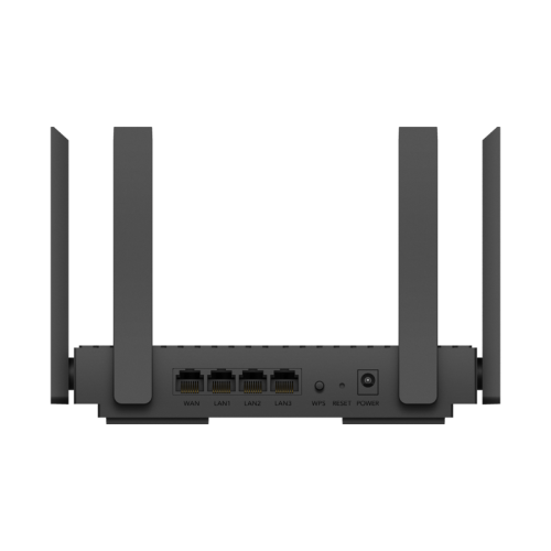 Маршрутизатор/ AX3000 Gigabit Dual Band Wi-Fi 6 Mesh Router, Chipset MT7981BA+MT7976CN+MT7531AE, 802.11ax/ac/a/b/g/n, 2402Mbps at 5GHz + 574Mbps at 2.4GHz, 4 10/100/1000Mbps Ports, 4 x 5dBi fixed antennas, WiFi router/AP/ Repeater/WISP Mode, PPTP/L2TP/Ope