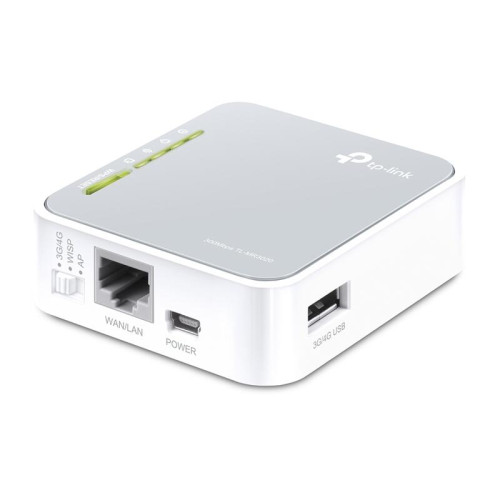 Роутер беспроводной TP-Link TL-MR3020 N300 10/100BASE-TX/4G ready белый Роутер беспроводной TP-Link TL-MR3020 N300 10/100BASE-TX/4G ready белый