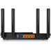 Маршрутизатор/ AX3000 Dual-Band Wi-Fi 6 Router, SPEED: 574 Mbps at 2.4 GHz + 2402 Mbps at 5 GHz, SPEC: 4× Antennas, 1× Gigabit WAN Port + 4× Gigabit LAN Ports, USB 3.0 Port