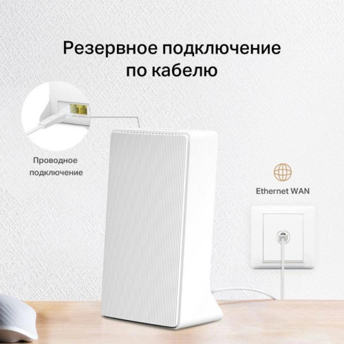 Маршрутизатор/ AC1200 Wi-Fi 4G+ LTE Router, Build-In 300Mbps 4G LTE Modem