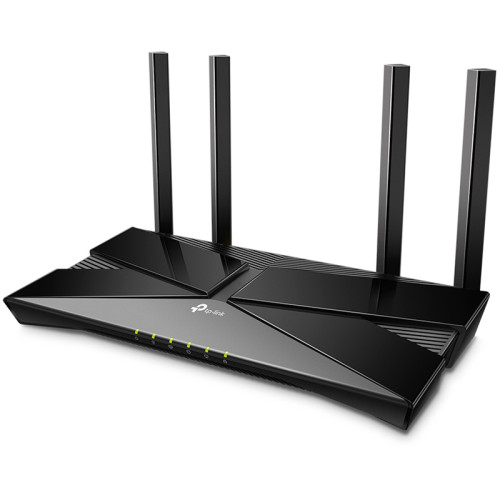 Маршрутизатор/ AX3000 Dual-Band Wi-Fi 6 Router, 574 Mbps at 2.4 GHz + 2402 Mbps at 5 GHz, 4× Antennas, 1× Gb WAN Port + 4× Gb LAN Ports