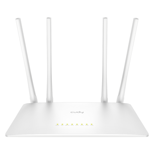 Маршрутизатор/ AC1200 Dual Band Wi-Fi Router, Chipset MediaTek, 802.11ac/a/b/g/n, 867Mbps at 5GHz + 300Mbps at 2.4GHz, 5 x10/100Mbps Ports, WiFi router/AP/ Repeater/WISP Mode,4  5dBi fixed antennas, WPA3, Guest network, WPS, DDNS, VPN Client, IPv6,TR069/T