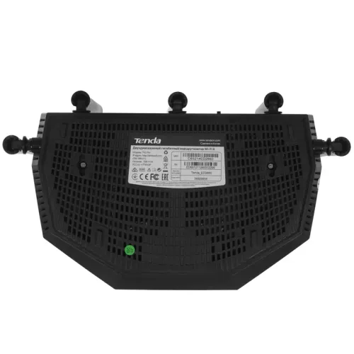 Маршрутизатор/ Tenda TX12 Pro Двухдиапазонный гигабитный Wi-Fi 6 роутер AX3000, до 574 Мбит/с на 2,4 ГГц + до 2402 Мбит/с на 5 ГГц, LAN 3x1Гбит/с, WAN 1x1Гбит/с, 5 антенн