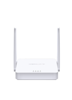 Маршрутизатор/ N300 Wi-Fi роутер, 1 WAN 10/100 Мбит/с + 2 LAN 10/100 Мбит/с, 2 fixed antennas