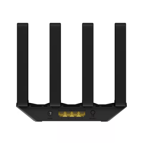 Двухдиапазонный гигабитный Wi-Fi 6 роутер/ Tenda AX12 Pro Двухдиапазонный гигабитный Wi-Fi 6 роутер AX3000, 2,4/5 ГГц, до 2976 Мбит/с, LAN 3x1Гбит/с, WAN 1x1Гбит/с, антенны 4х7 дБи, черный