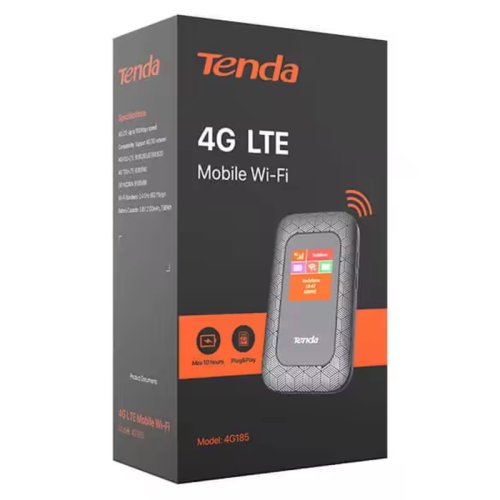 Маршрутизатор/ Tenda WiFi 4G Router 4G185 (LTE/3G  2.4GHz, WLAN 300Mbps, 802.11bgn)