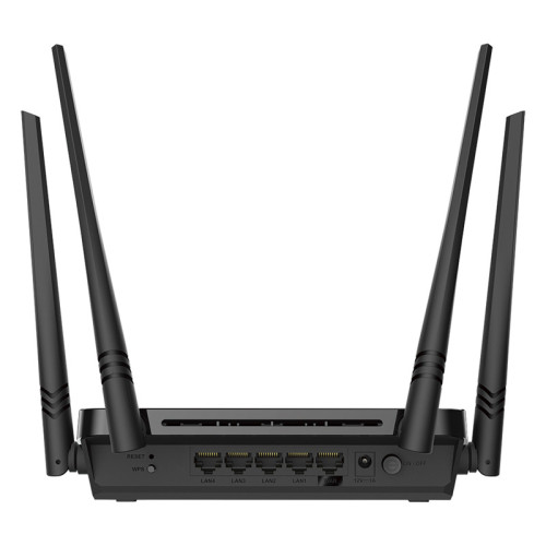 Маршрутизатор/ AC1200 Wi-Fi EasyMesh Router, 100Base-TX WAN, 4x100Base-TX LAN, 4x5dBi external antennas Маршрутизатор/ AC1200 Wi-Fi EasyMesh Router, 100Base-TX WAN, 4x100Base-TX LAN, 4x5dBi external antennas