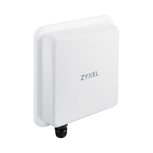 Маршрутизатор/ Zyxel NR7101 Outdoor 5G router (2 SIM cards are inserted), IP68, support for 4G / LTE Сat.20, 6 antennas with cal. amplification up to 10 dBi, 1xLAN GE, PoE only, PoE injector included