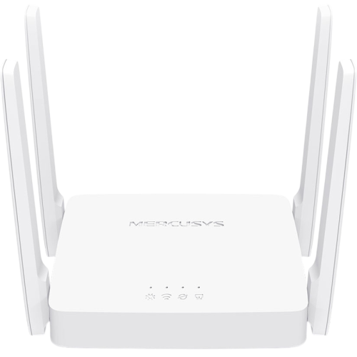Маршрутизатор/ AC1200 dual-Band Gb Wi-Fi router, 1 10/100 Mbits WAN + 2 10/100 Mbits LAN , 4 5dBi external antennas