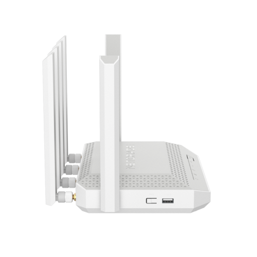 Маршрутизатор/ Netcraze Hero 5G Мультигигабитный интернет-центр с модемом 5G, двумя слотами для SIM-карт, Mesh Wi-Fi 6 AX3000, Smart-коммутатором 1?2.5G и 4?1G, многофункциональными портами USB 3.0 и 2.0