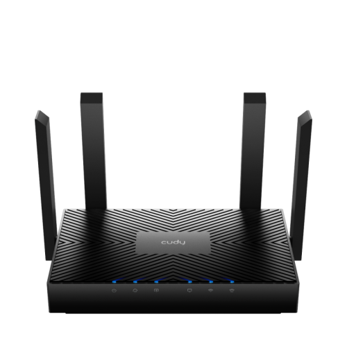 Маршрутизатор/ AX3000 Gigabit Dual Band Wi-Fi 6 Mesh Router, Chipset MT7981BA+MT7976CN+MT7531AE, 802.11ax/ac/a/b/g/n, 2402Mbps at 5GHz + 574Mbps at 2.4GHz, 4 10/100/1000Mbps Ports, 4 x 5dBi fixed antennas, WiFi router/AP/ Repeater/WISP Mode, PPTP/L2TP/Ope