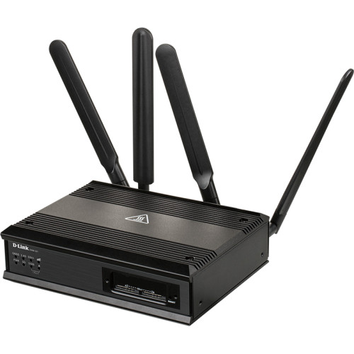 маршрутизатор/ DWM-321 AC1200 Wi-Fi LTE M2M Router, 1000Base-T WAN/LAN, 2x1000Base-T LAN, 2 detachable LTE antennas, 2 detachable Wi-Fi antennas, 2xUSIM/SIM slots, GPS/GLONASS support