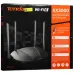 Маршрутизатор/ Tenda TX12 Двухдиапазонный гигабитный Wi-Fi 6 роутер AX3000, до 574 Мбит/с на 2,4 ГГц + до 2402 Мбит/с на 5 ГГц, LAN 2x1Гбит/с, WAN 1x1Гбит/с, 4 антенны
